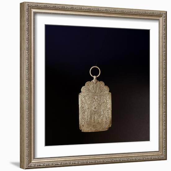 A talisman based on the 'Hand of Fatima' design-Werner Forman-Framed Giclee Print