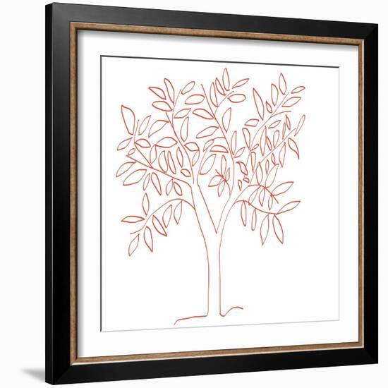 A Tangerine Tree-Jan Weiss-Framed Art Print