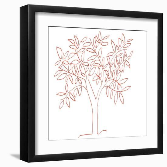 A Tangerine Tree-Jan Weiss-Framed Art Print