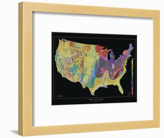 A Tapestry of Time and Terrain-null-Framed Photographic Print