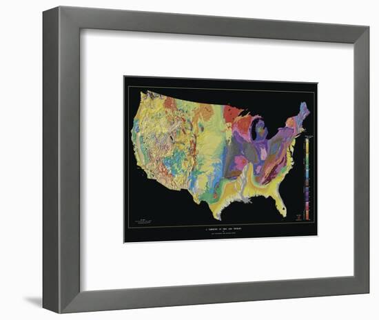 A Tapestry of Time and Terrain-null-Framed Photographic Print