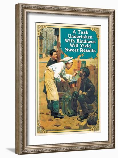 A Task Undertaken-null-Framed Premium Giclee Print