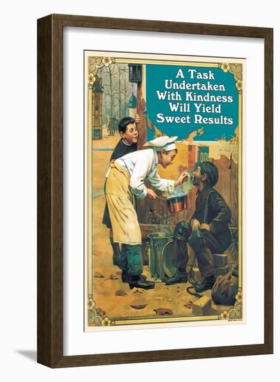 A Task Undertaken-null-Framed Premium Giclee Print