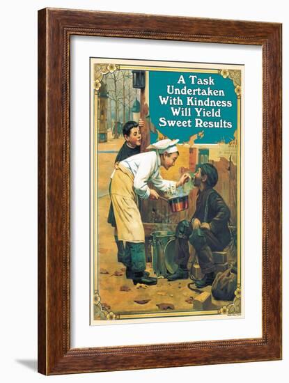 A Task Undertaken-null-Framed Art Print