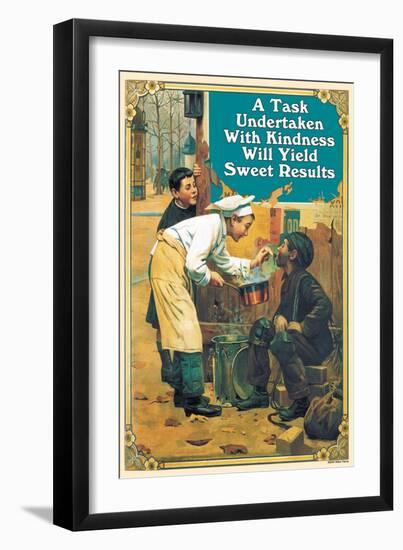 A Task Undertaken-null-Framed Art Print