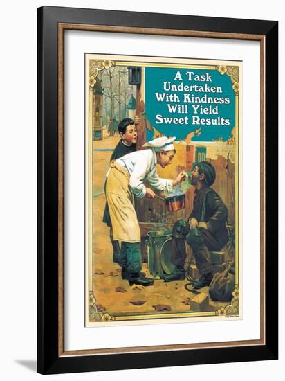 A Task Undertaken-null-Framed Art Print