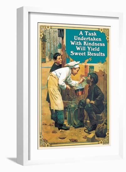 A Task Undertaken-null-Framed Art Print