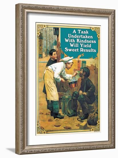 A Task Undertaken-null-Framed Art Print