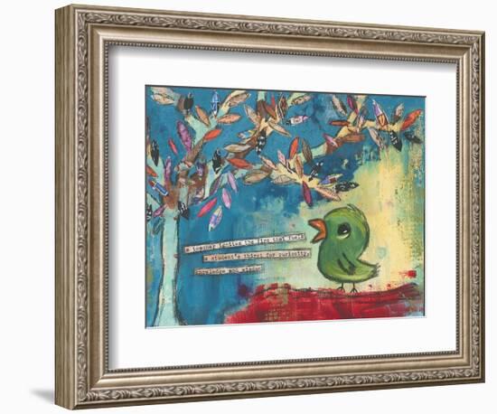 A Teacher Ignites-Jennifer McCully-Framed Giclee Print