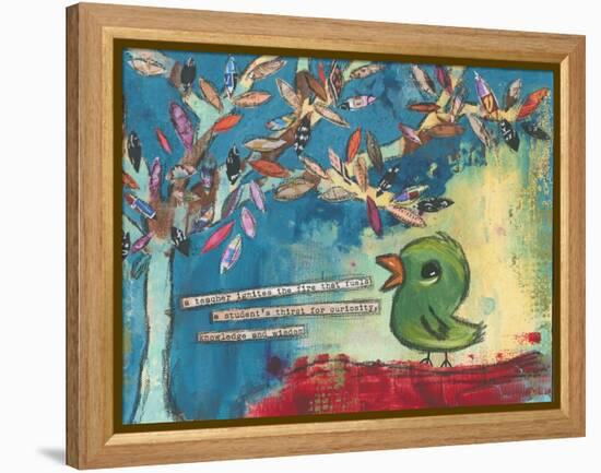 A Teacher Ignites-Jennifer McCully-Framed Premier Image Canvas