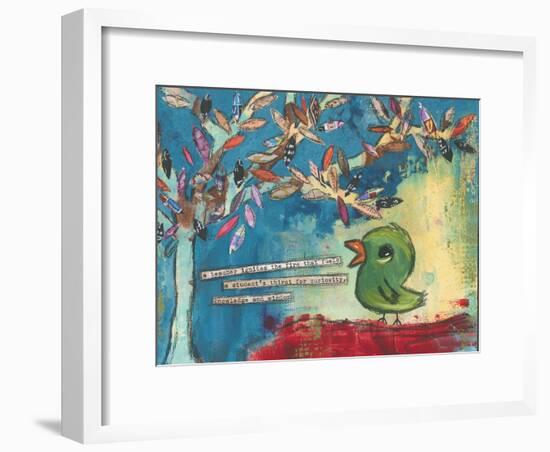 A Teacher Ignites-Jennifer McCully-Framed Giclee Print