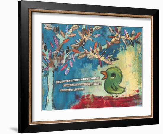 A Teacher Ignites-Jennifer McCully-Framed Giclee Print