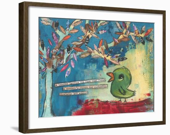 A Teacher Ignites-Jennifer McCully-Framed Giclee Print