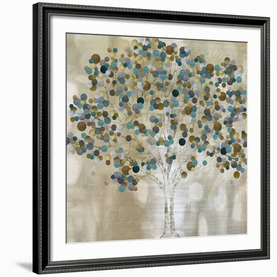 A Teal Tree-Katrina Craven-Framed Art Print