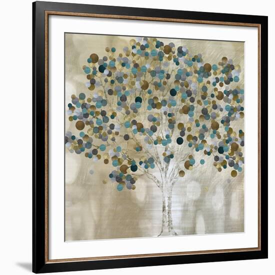 A Teal Tree-Katrina Craven-Framed Art Print