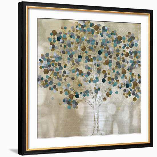 A Teal Tree-Katrina Craven-Framed Art Print