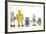 A Team of Robot Toys-davinci-Framed Art Print