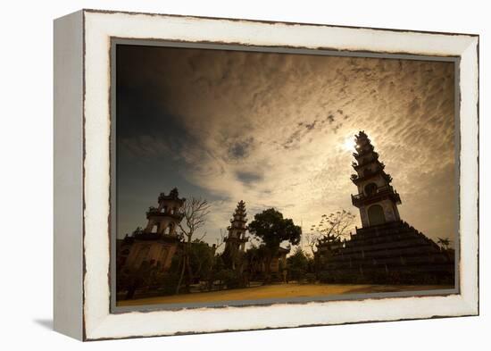 A Temple Near Hoi An-Alex Saberi-Framed Premier Image Canvas