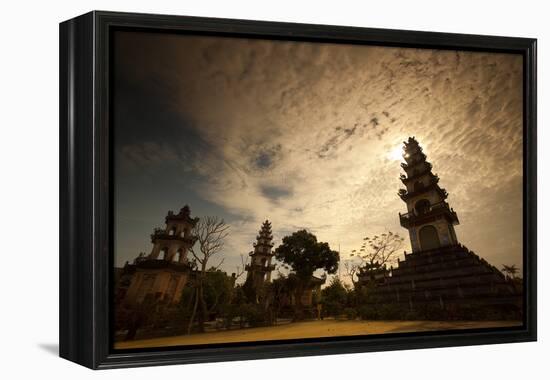 A Temple Near Hoi An-Alex Saberi-Framed Premier Image Canvas