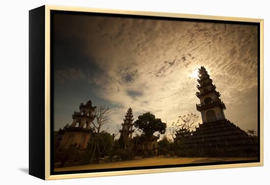 A Temple Near Hoi An-Alex Saberi-Framed Premier Image Canvas