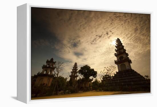 A Temple Near Hoi An-Alex Saberi-Framed Premier Image Canvas