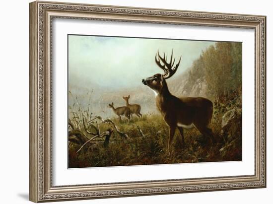 A Tempting Shot, 1873-Soren Emil Carlsen-Framed Giclee Print