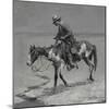 A Texas Pony, 1889-Frederic Remington-Mounted Giclee Print