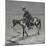 A Texas Pony, 1889-Frederic Remington-Mounted Giclee Print