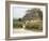 A Thatched Cottage Near Peaslake, Surrey-Helen Allingham-Framed Giclee Print