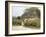 A Thatched Cottage Near Peaslake, Surrey-Helen Allingham-Framed Giclee Print