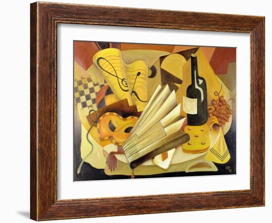 A Theatrical Dinner, 1998-Carolyn Hubbard-Ford-Framed Giclee Print