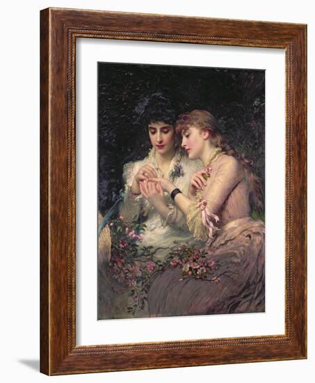 A Thorn Amidst Roses, C.1887-James Sant-Framed Giclee Print