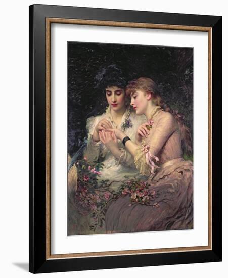 A Thorn Amidst Roses, C.1887-James Sant-Framed Giclee Print