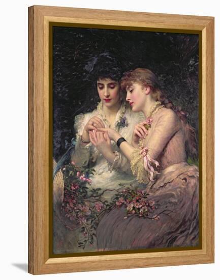 A Thorn Amidst Roses, C.1887-James Sant-Framed Premier Image Canvas