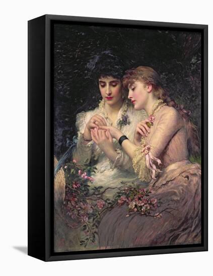 A Thorn Amidst Roses, C.1887-James Sant-Framed Premier Image Canvas