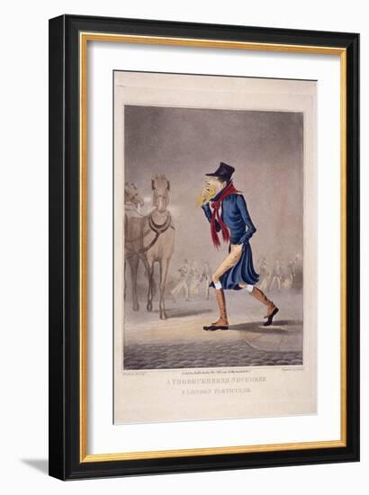 A Thoroughbred November and London Particular, 1827-George Hunt-Framed Giclee Print