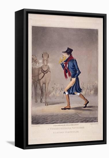 A Thoroughbred November and London Particular, 1827-George Hunt-Framed Premier Image Canvas