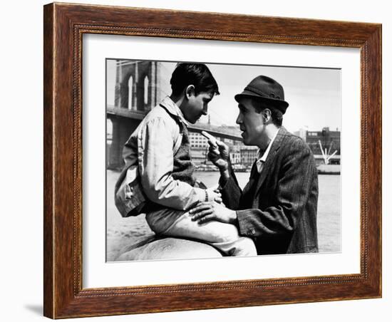 A Thousand Clowns, Barry Gordon, Jason Robards, Jr., 1965-null-Framed Photo