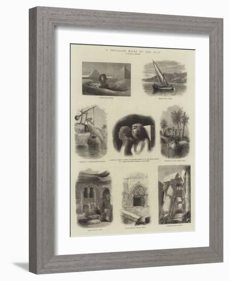 A Thousand Miles Up the Nile-null-Framed Giclee Print