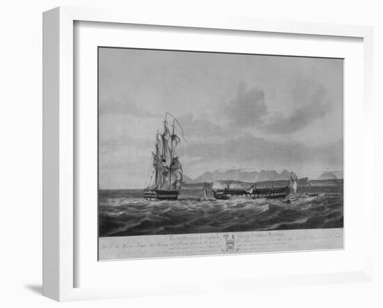 'A Three Days' Chase and Capture', c1809-Nicholas Pocock-Framed Giclee Print