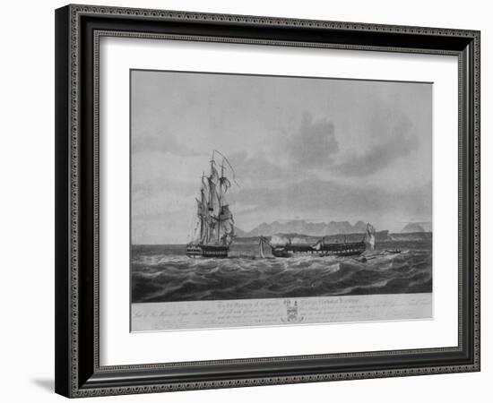 'A Three Days' Chase and Capture', c1809-Nicholas Pocock-Framed Giclee Print