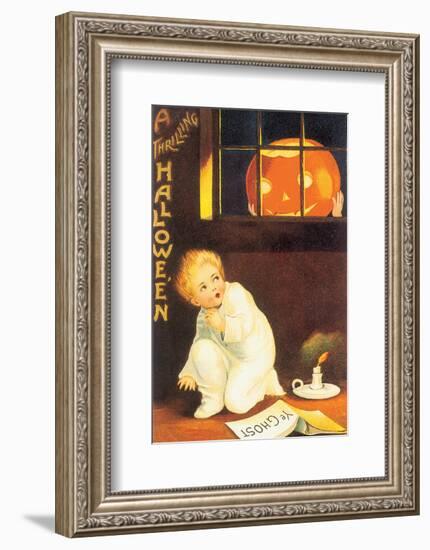 A Thrilling Halloween-null-Framed Art Print