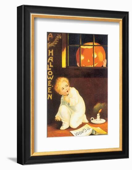 A Thrilling Halloween-null-Framed Art Print