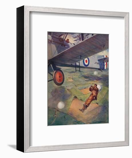 'A Thrilling Moment', 1927-Unknown-Framed Giclee Print