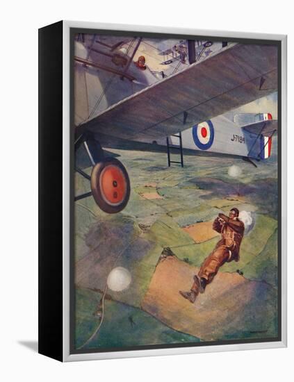 'A Thrilling Moment', 1927-Unknown-Framed Premier Image Canvas