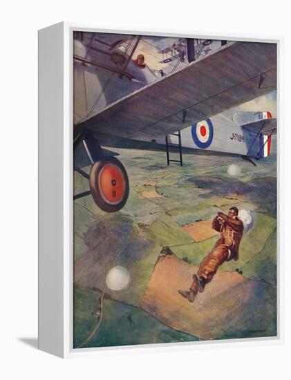 'A Thrilling Moment', 1927-Unknown-Framed Premier Image Canvas