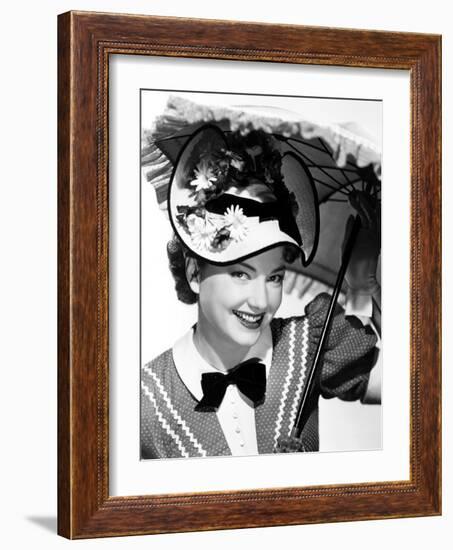 A Ticket to Tomahawk, Anne Baxter, 1950-null-Framed Photo