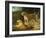 A Tiger and Tigress at the Exeter 'Change Menagerie in 1808, 1808-Jacques-Laurent Agasse-Framed Giclee Print