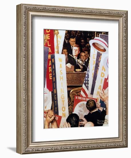 A Time for Greatness-Norman Rockwell-Framed Giclee Print