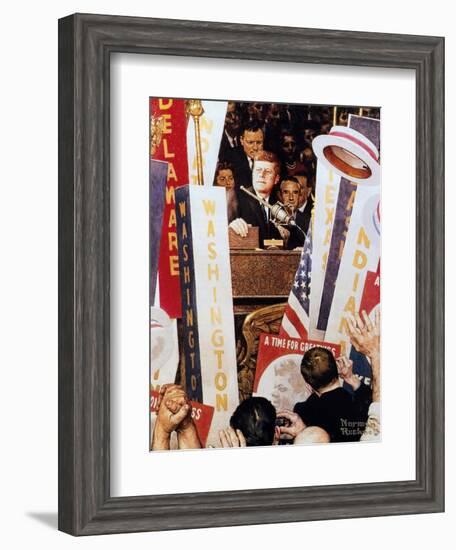 A Time for Greatness-Norman Rockwell-Framed Giclee Print